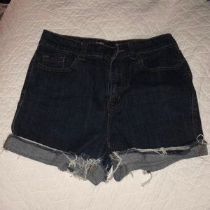 BDG Urban Outfitters Dark Wash Denim Shorts